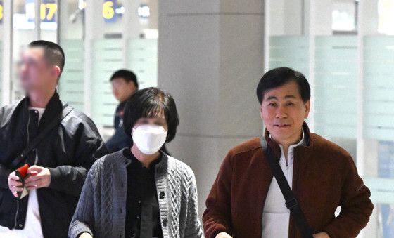 귀국하는 중동 여행객