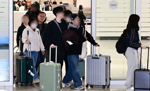 중동 사태로 발 묶였던 한국인 체류객들 귀국