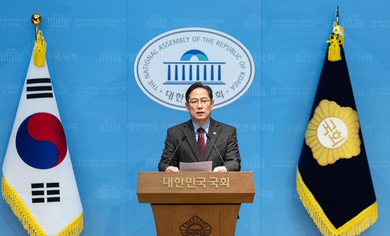 '휴전' 제안하는 박수영 국민의힘 의원