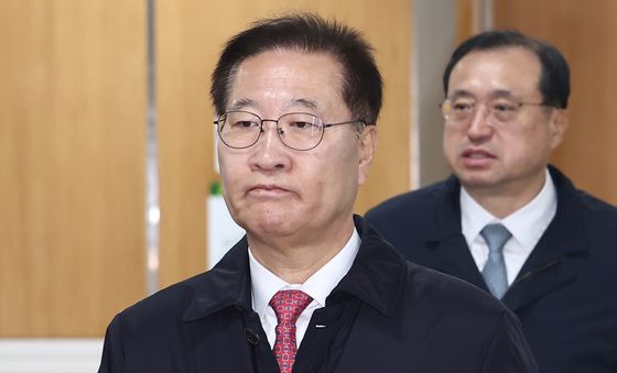 내란가담 1심 속행공판 출석하는 박성재 전 장관