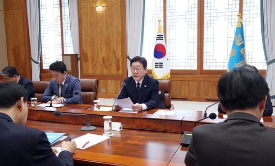 발언하는 이재명 대통령