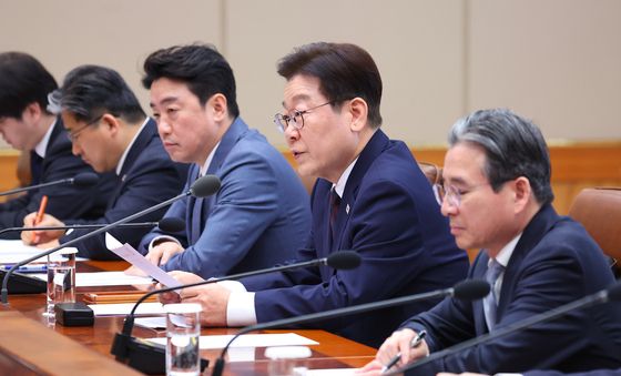 비상경제점검회의 발언하는 이재명 대통령