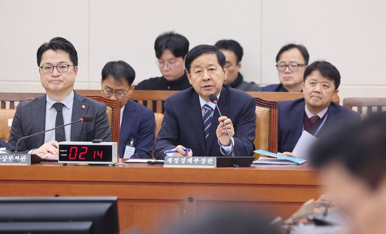 답변하는 구윤철 부총리