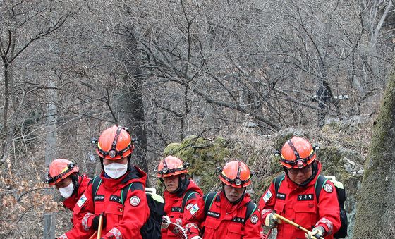 건조한 봄철 산불예방