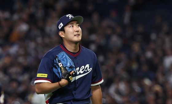 1회 무실점 이닝 마친 손주영