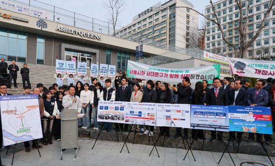 서부선 도시철도 현장 찾은 오세훈