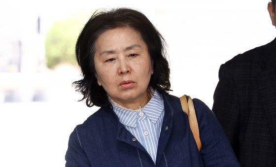 '오세훈 여론조사비 대납 사건' 증인 출석하는 김영선 전 의원