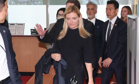 정보통신망법 등 논의 위하 외교부 찾은 세라 로저스 美 국무부 차관