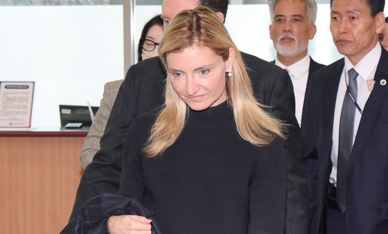 외교부 방문하는 세라 로저스 美 국무부 차관