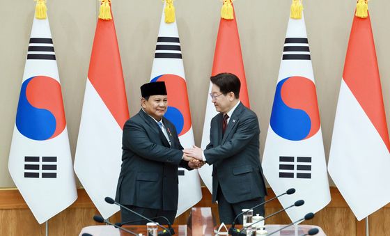 한·인니 확대 정상회담