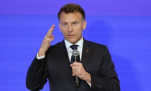 [포토] 日도쿄 방문한 마크롱 프랑스 대통령