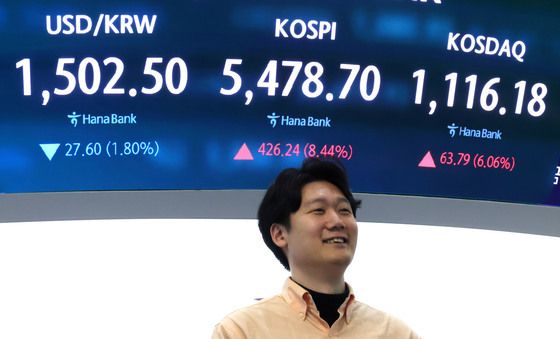 코스피-코스닥 '급등', 원달러 환율 '하락'
