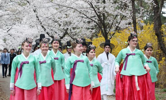 미국 고교생들의 한국 나들이