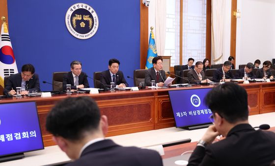 비상경제점검회의 발언하는 이재명 대통령