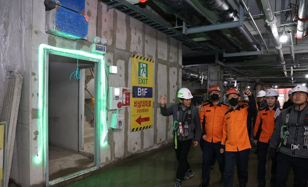 홍영근 서울소방재난본부장, 역세권 청년주택 건설현장 점검