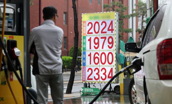 3차 최고가 첫날 기름값 오름세