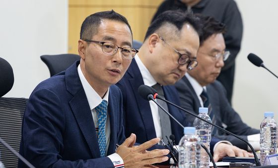 인사말하는 김명규 쿠팡이츠 대표이사