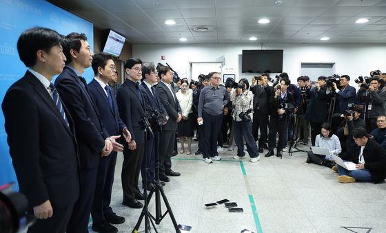 기자회견 연 정원오 후보