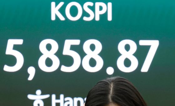 5800선 회복한 코스피