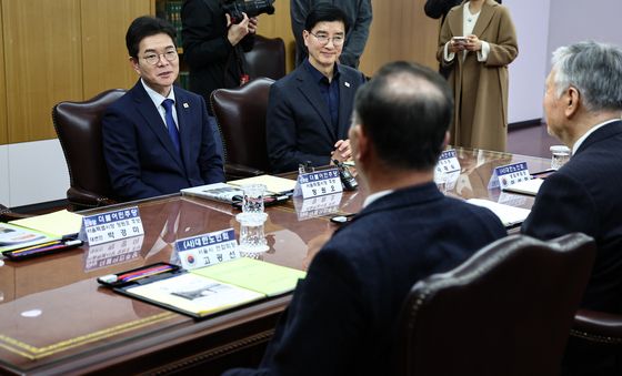 정원오 서울시장 후보, 대한노인회 예방