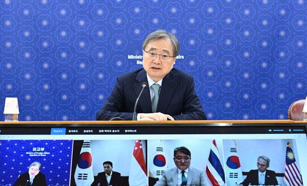 조현 장관, 중동전쟁 비상경제 대응 점검 아세안지역 화상 공관장회의