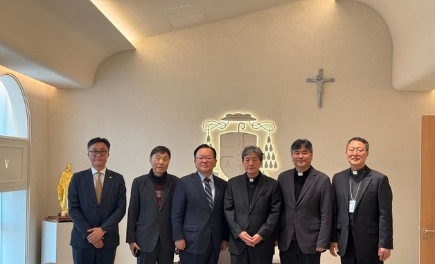 김부겸, 조환길 대주교 예방