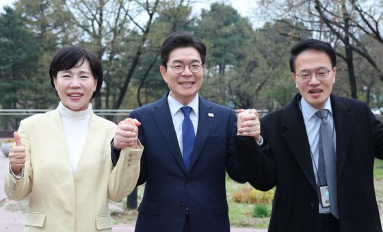 손잡은 정원오·박주민·전현희