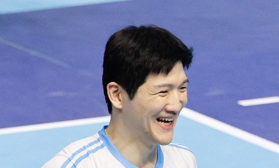 정지석 '감독님 보셨죠?'