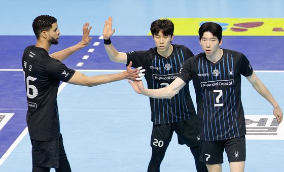 허수봉 '좋았어'