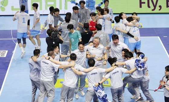 대한항공 '우승이다!'