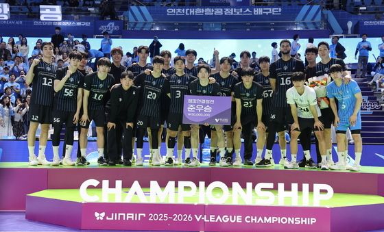 투혼 보여준 현대캐피탈 '준우승'