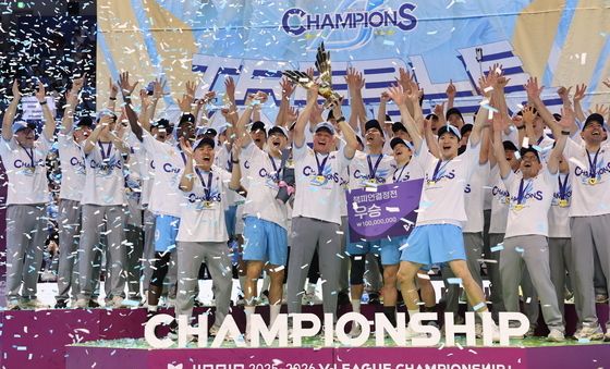 대한항공, 2년 만에 V리그 통합우승