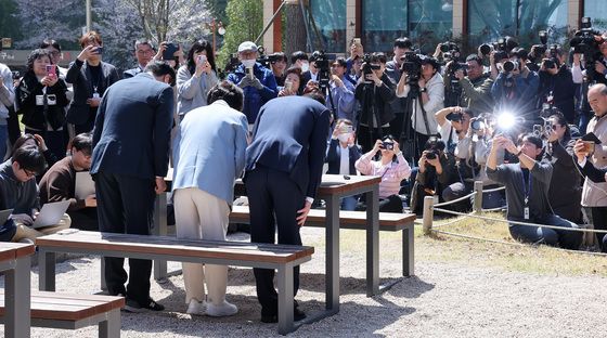'원팀 간담회' 마친 더불어민주당 수도권 광역단체장 후보