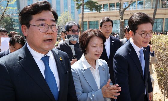 '원팀'으로 뭉친 정원오·추미애·박찬대