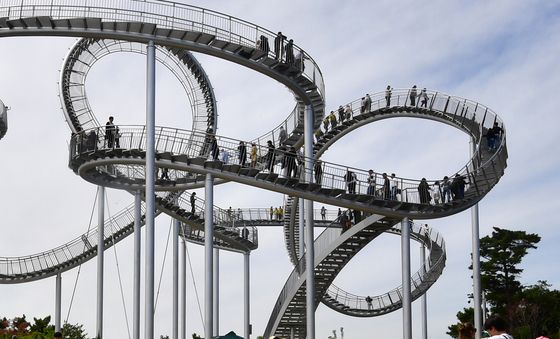 포항 스페이스워크 체험 찌릿하네