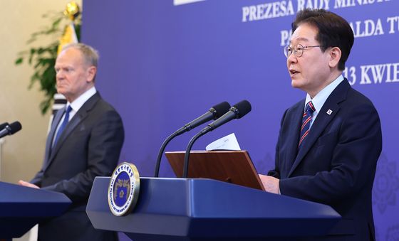 한·폴란드 공동언론발표