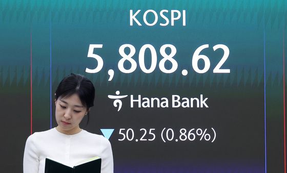 5800선 사수한 코스피