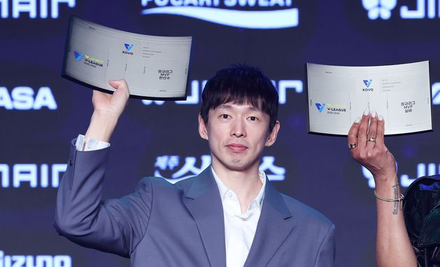 대한항공 한선수, 남자부 MVP 영예