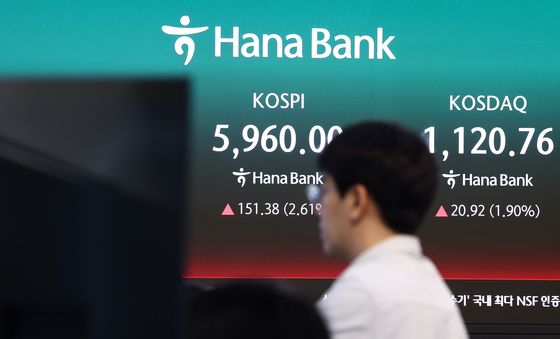 5960선 개장한 코스피