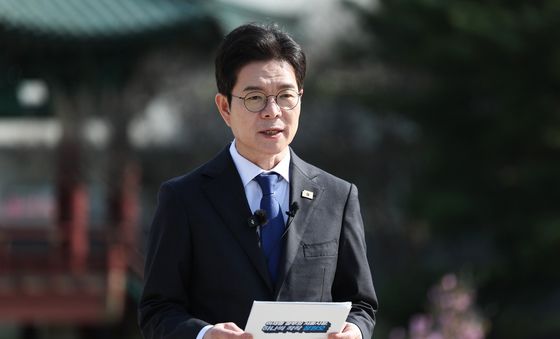 국중박 찾은 정원오, 문화·관광 공약 발표