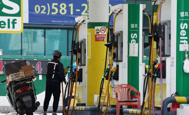 3월 석유류 물가 전년 동월 대비 9.9% 상승