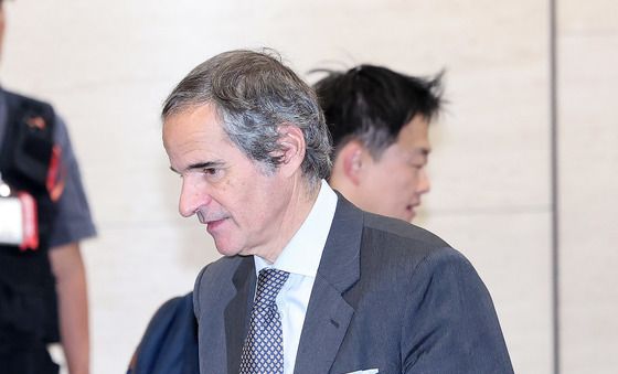 한국 찾은 라파엘 그로시 IAEA 사무총장