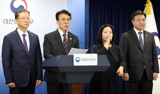 제9회 전국동시지방선거 대국민담화 발표하는 김민석 총리