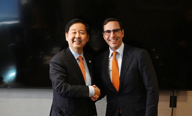 구윤철 부총리, 블랙락 최고운영책임자 면담