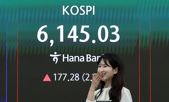 코스피 개장과 동시에 6100선 탈환