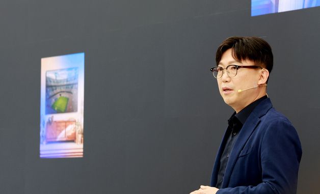 AI TV 발표하는 용석우 사업부장