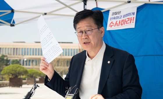 안호영 '윤리감찰단 재감찰 요구 받아들여질 때까지 단식 계속'