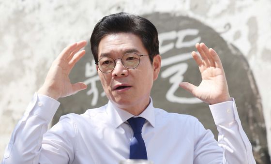 북촌 상인들 만난 정원오