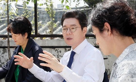 정원오 후보, 북촌 상인회 인터뷰