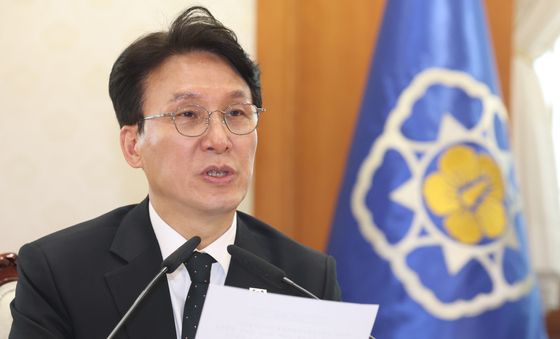 발언하는 김민석 총리